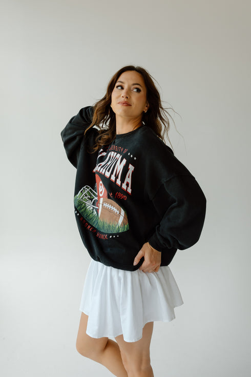 Oklahoma Malone Multimedia OS Fleece Crew